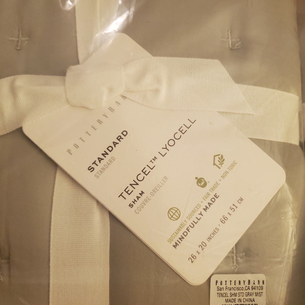 Pottery Barn Tencel Shams - Picture 4 of 5